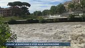 Allerta maltempo a Roma, Tevere ingrossato