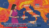 Meteo pazzo, le previsioni per i prossimo giorni