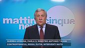 Guerra Ucraina, parla il ministro Antonio Tajani