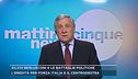Futuro di Forza Italia, parla Antonio Tajani