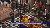 Momenti significativi al funerale della Regina