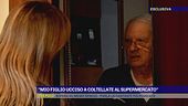 "Mio figlio ucciso a coltellate al supermercato"