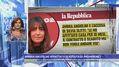 Ambra Angiolini sfrattata si rifiuta di andarsene?