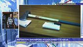 Rapinatori irrompono in casa armati di ascia