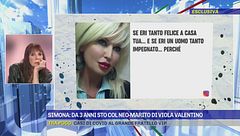 Simona risponde al neo marito di Viola Valentino