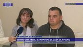 Vivono con 3 figli e 2 nipotini: la casa va a fuoco