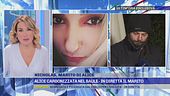 In diretta il marito di Alice, la donna trovata carbonizzata nel baule dell'auto