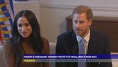 Harry e Meghan: "Hanno protetto William e non noi"