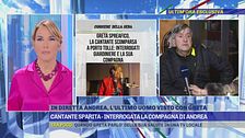Cantante sparita - Interrogata la compagna di Andrea
