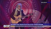 Riccardo Fogli squalificato dal GfVip: frase blasfema