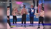 Gianluca Vialli con Aldo, Giovanni e Giacomo