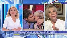 Wilma Goich, 77 anni, e Daniele, 32 anni