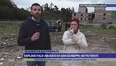 Esplode falò abusivo di San Giuseppe: sette feriti