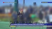 Telecamera nascosta durante l'apparizione di ieri a Gisella