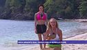 Asia Argento sull'Isola con la sorella Fiore