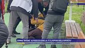 Donna "sviene" ai piedi di Gisella