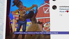 La sorpresa della vedova di Frizzi per i 10 anni della figlia