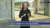 Neonata abbandonata fuori dall'ospedale