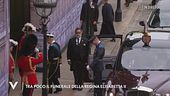 L'arrivo di Re Carlo III e dei principi William e Harry ai funerali di Elisabetta II