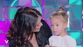 Silvia e Giulia Provvedi insieme alla piccola Nicole
