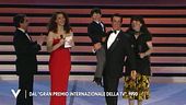 Sylvester Stallone e il Telegatto nel 1990