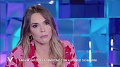Sara Manfuso e la tensione con Alfonso Signorini
