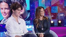 Samantha De Grenet e il figlio Brando