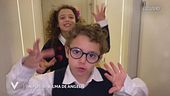 Wilma De Angelis e il saluto dei suoi nipoti