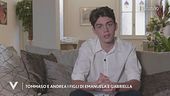 Tommaso e Andrea i figli di Emanuela Folliero e Gabriella Golia