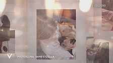 Maddalena Corvaglia, la figlia Jamie e Stella