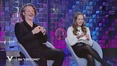 Da "Verissimo" Angelo Pisani e sua figlia Agata