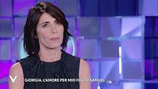 Giorgia e l'amore per il figlio Samuel