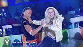 Lorella Cuccarini ed Emanuel Lo insieme in TV