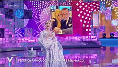 Federica Panicucci e l'amore per il compagno Marco