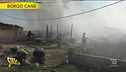 Ghetto di Mezzanone, il mistero degli incendi