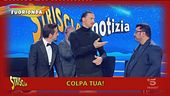 Ibra a Striscia, l'esilarante fuorionda con Sergio Friscia