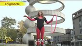 Enigmarte a Como, il monumento di piazza Camerlata
