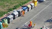 Roma, bitume e calcinacci nella differenziata