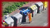 Bitume e calcinacci nei cassonetti, i provvedimenti