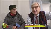 Vittorio Sgarbi, l'intervista dei pedalini