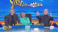 Gran finale con Barbara D'Urso sul bancone di Striscia