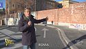 Jimmy Ghione e il muro "brutto brutto" di Via Giulia