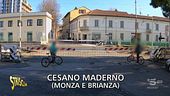 Cesano Maderno, passaggio a livello con pericolo