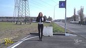 La pista ciclabile interrotta di Castelnuovo Bocca d'Adda
