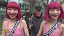 Enrico Lucci, un intruso alla settimana della moda di Milano