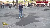 Dopo il servizio di Striscia, buche rattoppate a Roma