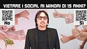 Vietare i social ai minori di 15 anni? Dite la vostra a Striscia