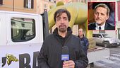 Tapiro gigante per il direttore Giannini che censura le repliche