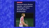 Piacenza-Lecco, Bunino espulso