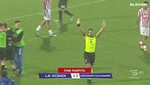 Serie C, un arbitro fischia la fine per errore